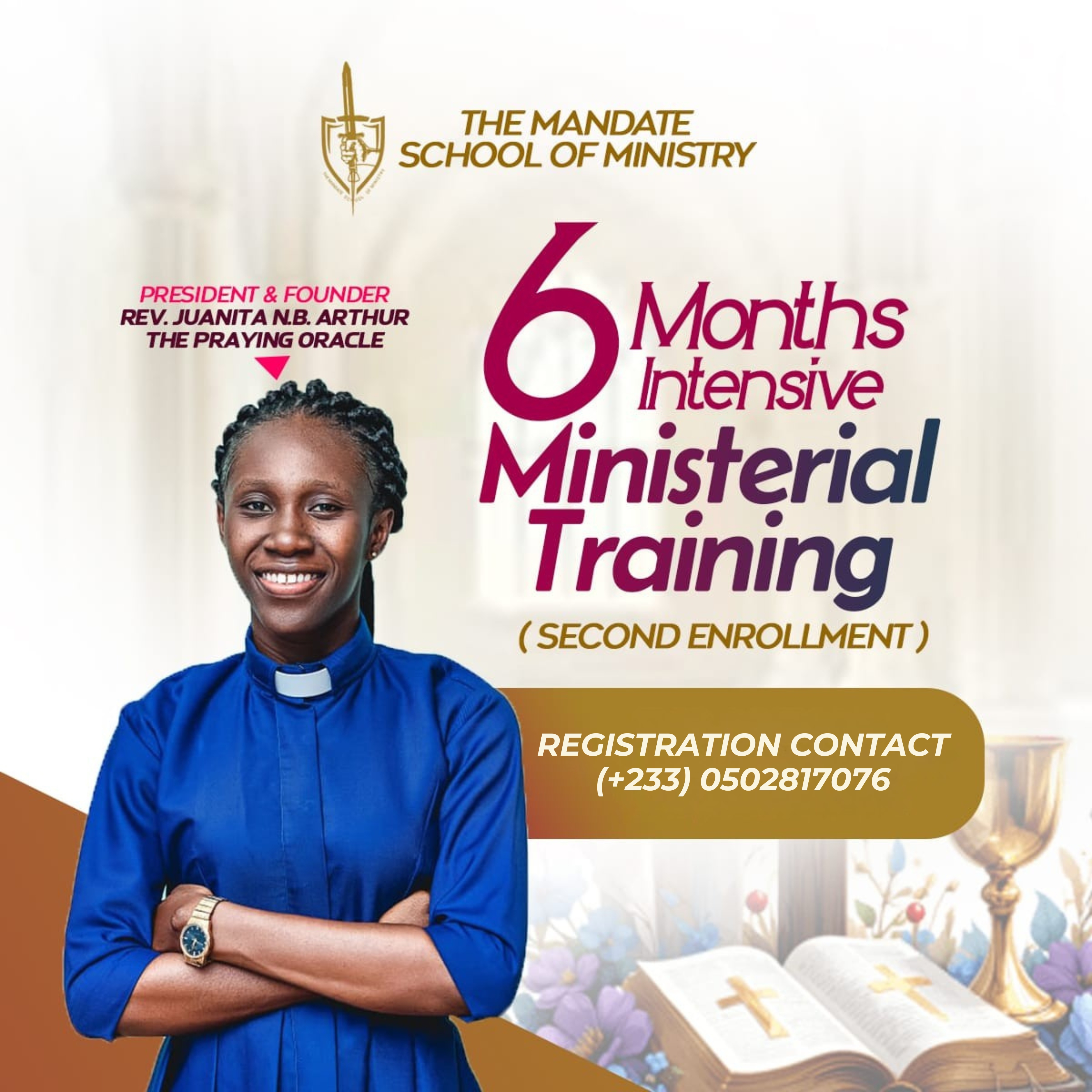 Mandate School of Ministry flyer